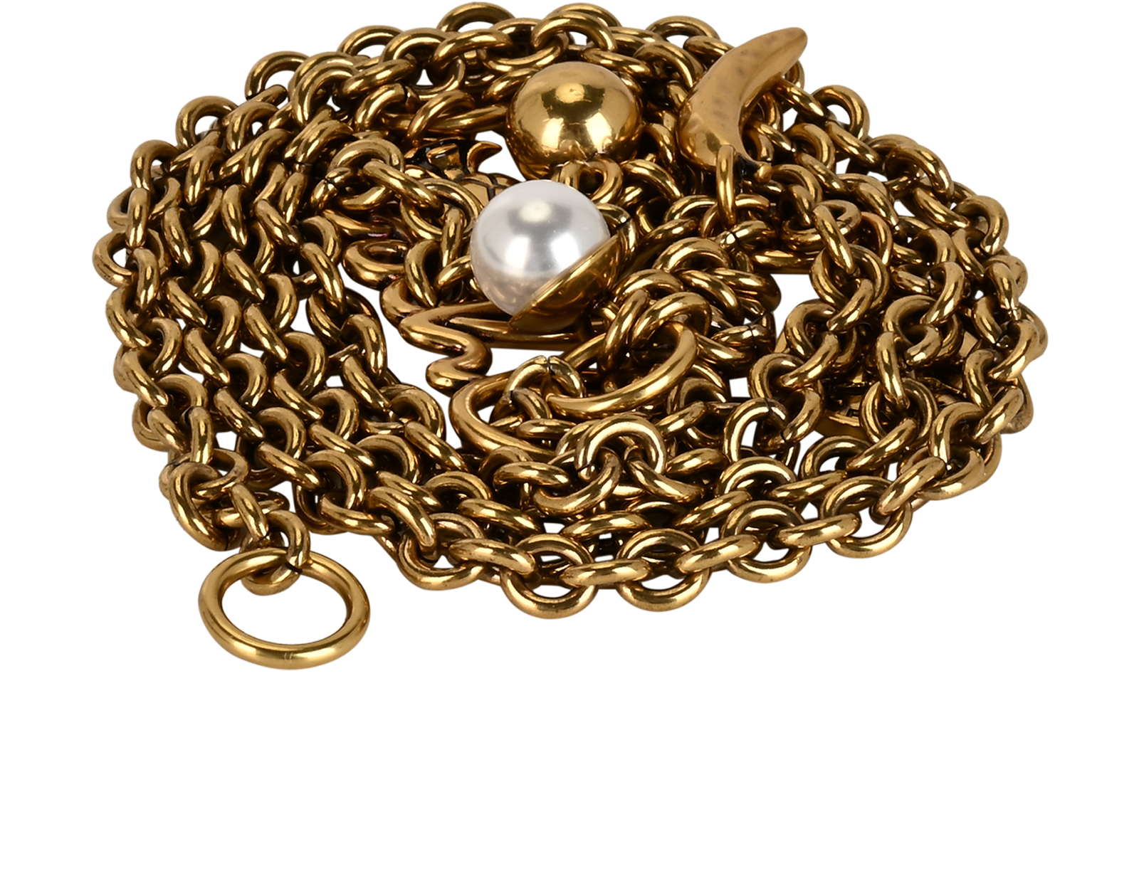 Mini Half Moon Crossbody, &pound;610, Handbags, Black, Leather, Other view